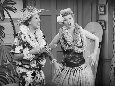 I Love Lucy hula